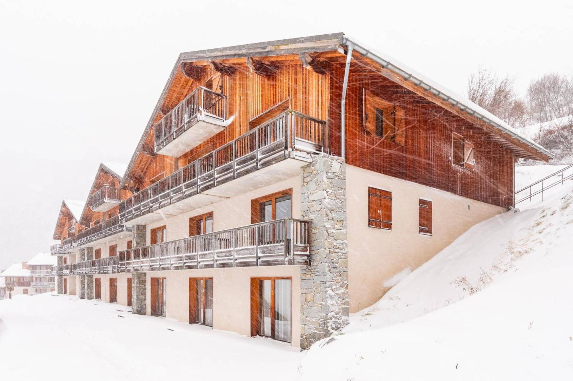 Le Hameau Spa & Piscine Appartement 3 Pieces 6Pers By Alpvision Residences Orelle Bagian luar foto